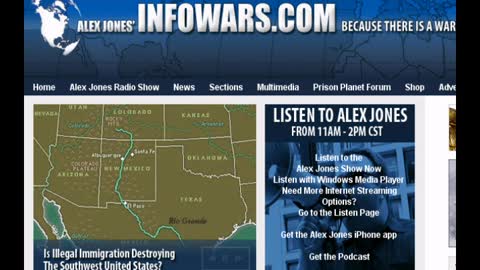 ALEX JONES SHOW FULL EPISODE JAN 25 2011 TUESDAY ARCHIVE