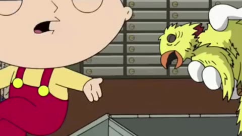 Stewie & Brian get locked in a bank vault