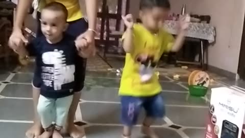 Child hud Masti in Nanu and Daddu House