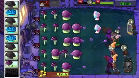 Plants vs Zombies - Night 10