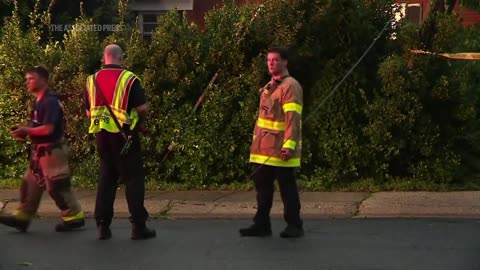 Damage and injuries reported after tornado hits Maryland