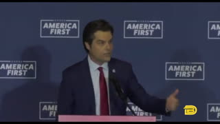 Matt Gaetz Slams Dr. Fauci At "America First" Rally