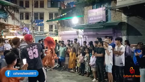 Bhatte Raja Aju Lakhe Dance, Sawal Bahal, Kathmandu, 2081, Part III