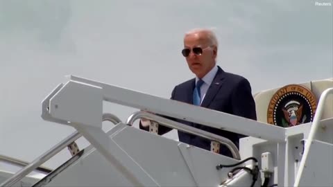 Biden feels 'well' in first sighting since dropping out of election