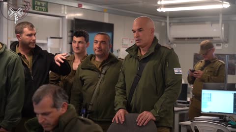 Attached is footage of IDF Northern Command operations centers in recent months: