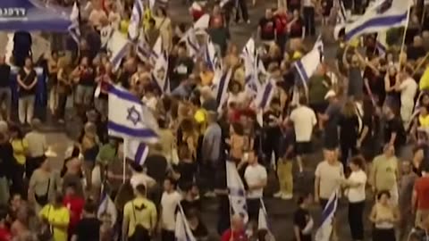 Thousands of Israelis rally in Tel Aviv demanding hostage deal in Gaza