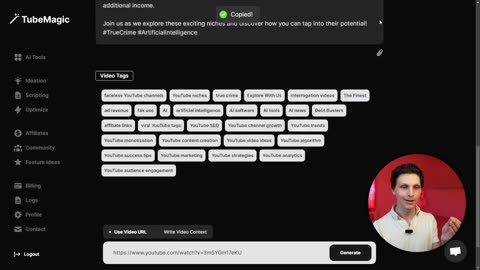 Tube Magic - AI Tools For Growing on YouTube Software