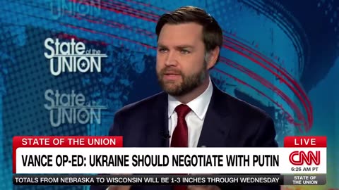 Jake Tapper Gets DISMANTLED By JD Vance On Trump-Putin Talking Points