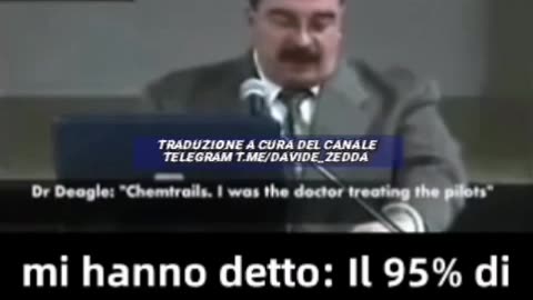 GEOINGEGNERIA - DR. DEAGLE: <<Le scie chimiche sono 10.000 volte più tossiche del piombo. Esse contengono: micobatteri, nanoparticelle, plasma umano e tecnologia non terrestre>>