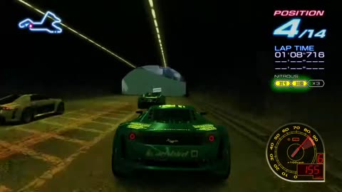 Ridge Racer 6 Advanced Route #13 Gameplay(Career Walkthrough)