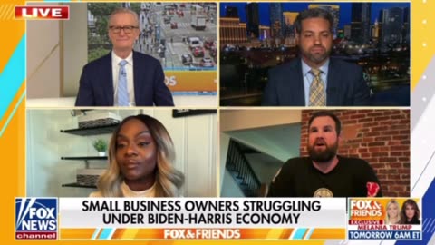 Small business owners struggling under Biden-Harris economy