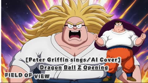 [Peter Griffin sings/AI Cover] Dragon Ball GT Opening FIELD OF VIEW - DAN DAN Kokoro Hikarete ku