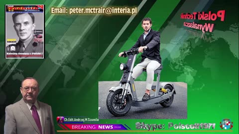 Electric Scooter City 65 V / Skuter miejski elektryczny