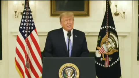 President Trump Message to American People January 7th 2021