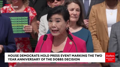 Judy Chu Warns- For The First Time Young Women Will Have Fewer Rights Than Their Grandmothers