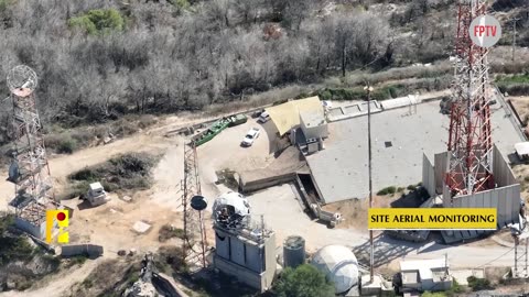 (EN) Islamic Resistance in Lebanon (Hizbullah) striking Zionist enemy’s Jal Al-Alam site, 9 Sep 2024