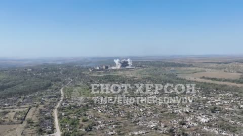 Massive attack on the plant in Chasov Yar