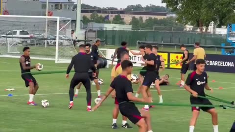 🏋️ BARCELONA TRAINING SESSION ⚡✨