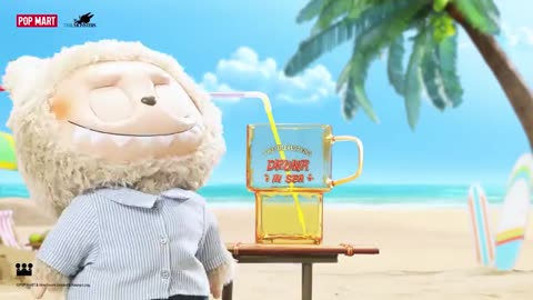 Put on your sunglasses and enjoy the summer vibes with LABUBU! ⛱️☀️ 🕶️