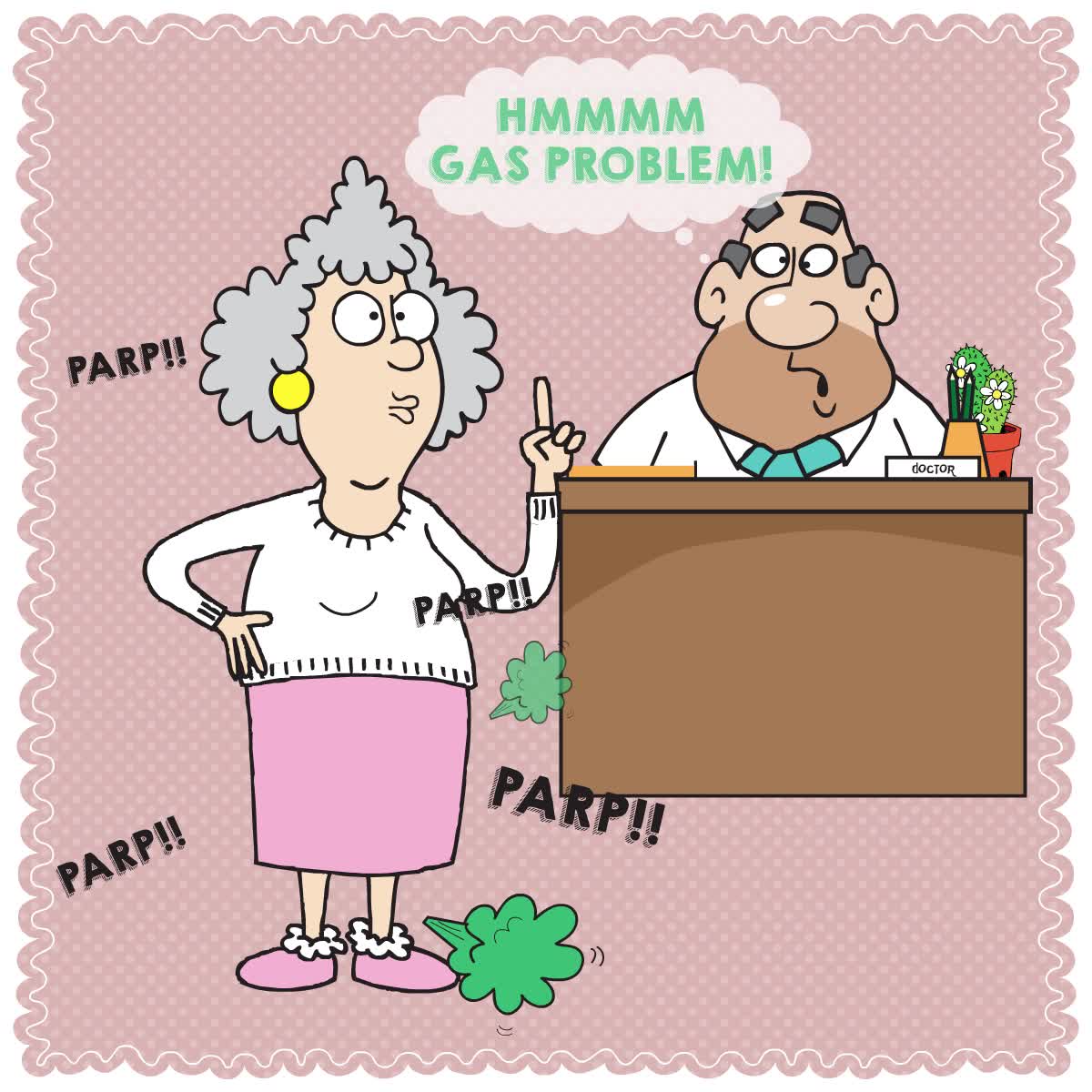 Aunty Acid's Daily Chuckle - Lady Farts