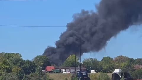 Hundreds Evacuated Due to a Massive Fire at a Chemical Plant in Akron, Ohio