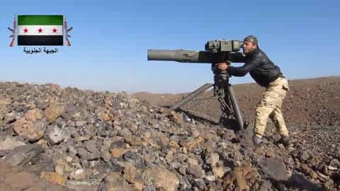 🔥 Rare Video: FSA BGM-71 TOW Team Under Fire | Daraa, 2/27/2015 | RCF