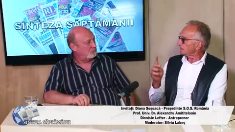 SINTEZA SAPTAMANII - INVITATI: DIANA SOSOACA SI DIONISIE LEFTER - 02 august 2024