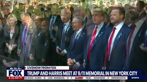 Donald Trump and Kamala Harris meet at NYC 9-11 Memorial, hours after Presidential Debate