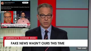 CNN'S Jake Tapper Issues Statement on Viral Exploding Goats Story