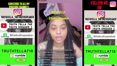 PASTOR P OLDEST DAUGHTER ALIYAH WAKES IT ALL THE WAY UP ON GOOFBALL JAMAL KEVIN JONES "STOP SUPPORTING THAT GOOFY HE HAS NOTHING TO HELP ME OR MY FATHER & ONLY WANTS MONEY FUCK HIM HE'S A LIAR"