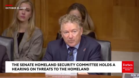 JUST IN: Wray, Mayorkas Grilled By Senators In Senate Homeland Security Committee Hearing