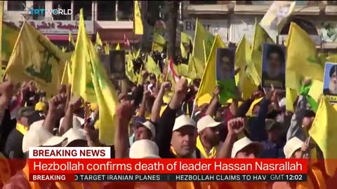 Hezbollah confirms death of leader Hassan Nasrallah