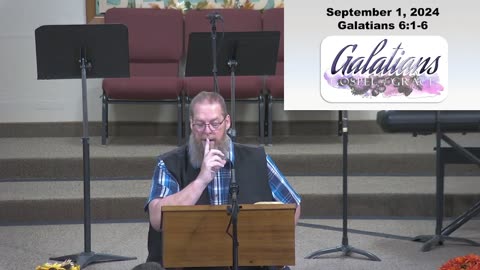 Sunday Service at Moose Creek Baptist Church 9/1/2024