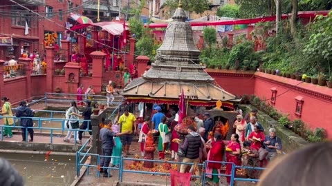 Hindu Temple in Kathmandu,Nepal