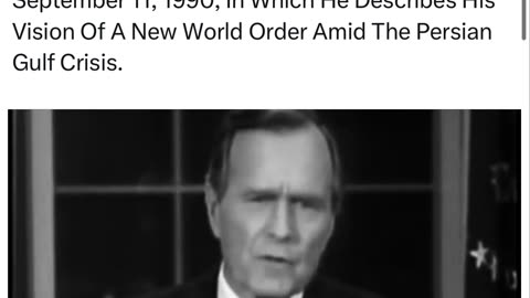 Bush 911 New World Order