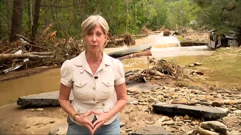 Swannanoa community devastated by flood damage after Helene