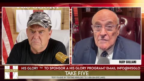 Pastor Dave w/ Rudy Giuliani joins His Glory: Take FiVe - 9/11/24