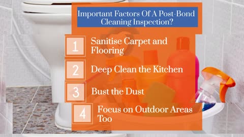 Post-Bond Cleaning Inspections: What To Expect?