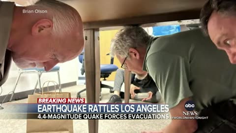 Millions prepare for aftershocks after earthquake rocks Los Angeles