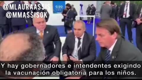 Bolsonaro irónico reunido con la OMS