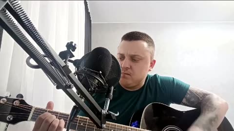 An army song with a guitar-Sergeant