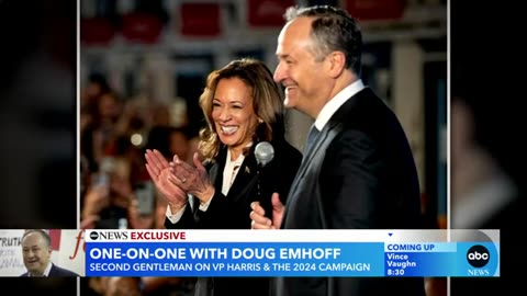 Second gentleman Doug Emhoff opens up about VP Harris’ 2024 campaign