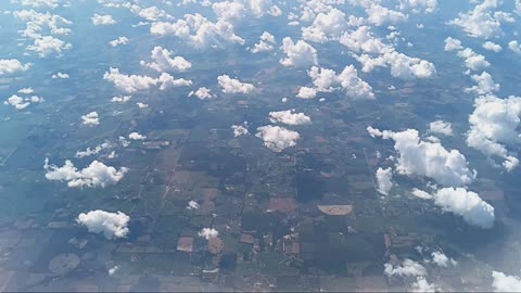 PacMan Land Spotted from 42,000 feet in the air