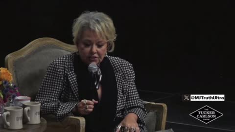 Roseanne Barr @Tucker "They eat babies and drink the blood" !