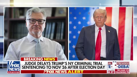 FOX NEWS: Judge delays sentencing in Trump NYC criminal trial until after election!