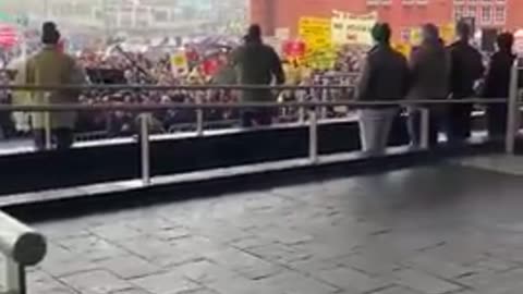 Wales Farmer Protest Cardiff - This will make your hair stand on end