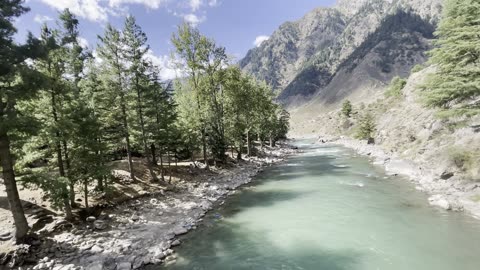 Beautiful view from the PTDC Motel Naran | Naran Valley Bazar | Naran Kaghan | Perch Travels Hunza