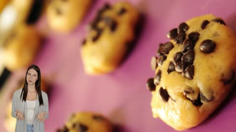 Keto No-bake Chocolate Chip Cookies🍪🍪🍪🍪🍪