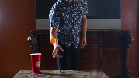 ping pong ball trick