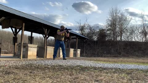 First range outing and function check with the 4-3/4” barreled AR-15